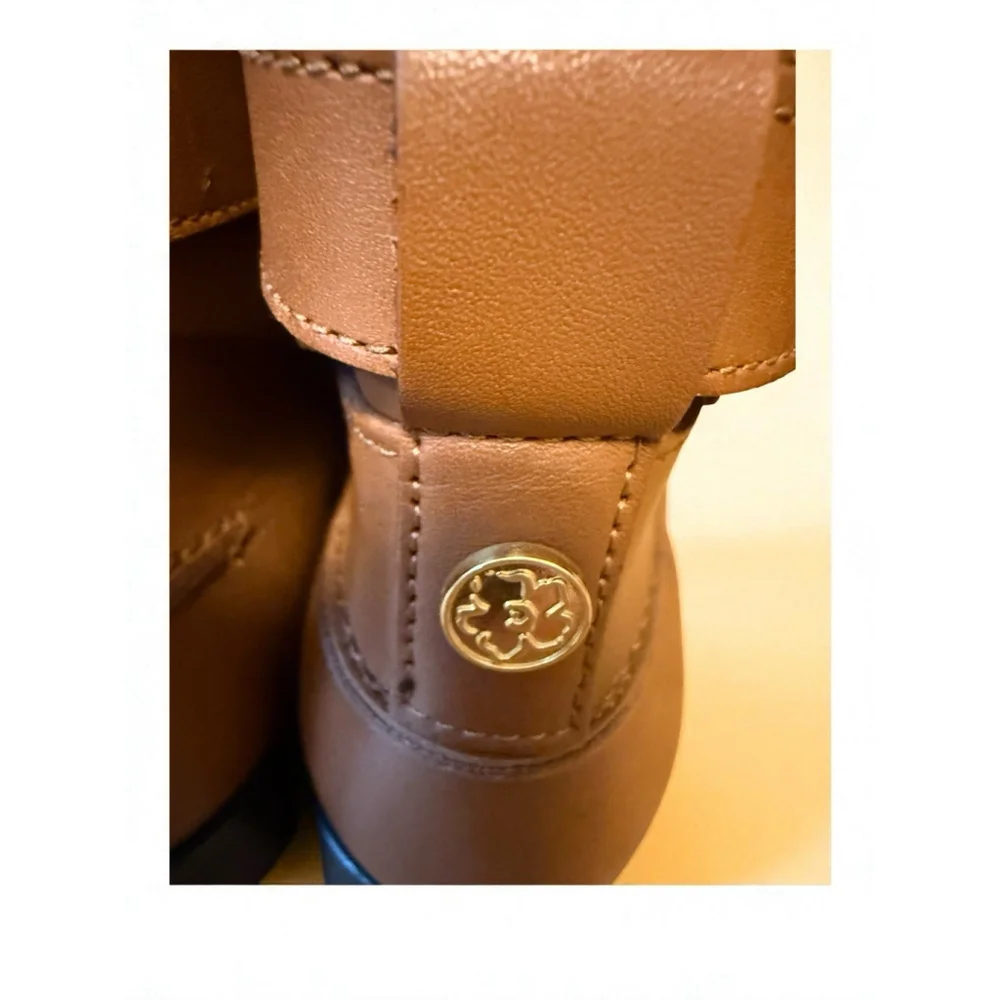 Ted Baker Forrah‎ Knee High Boots Brown Leather Size 37 6.5 US Women’s NWOB Read